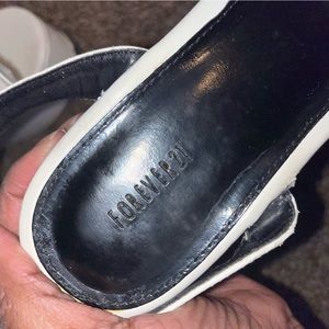 White Platform Flats